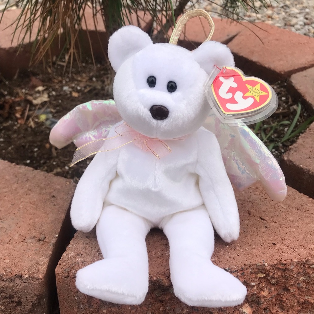 Beanie Baby Halo with tags attached from 1998